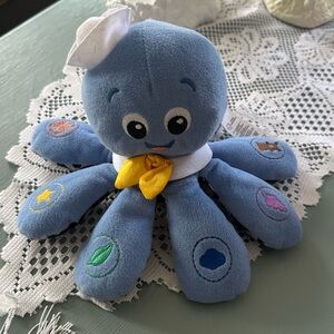 Baby Einstein Blue Plush Octopus Toy